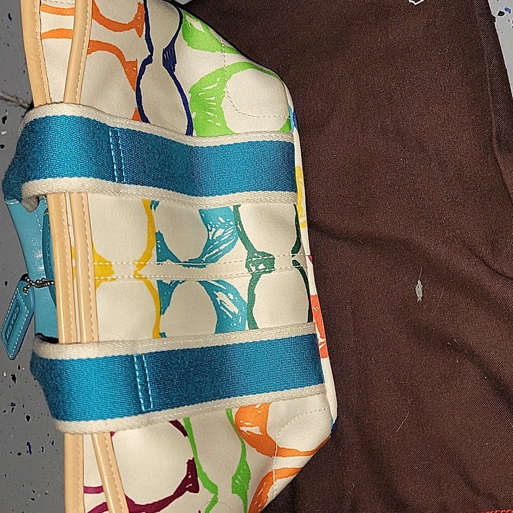 Coach Multicolor Graphic Tote Bag - Picture 5 of 5